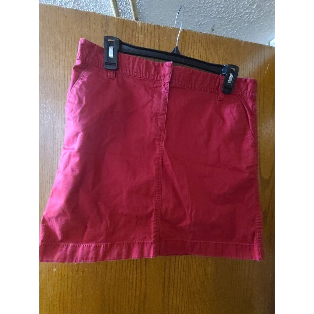 ANN TAYLOR LOFT Red mini skirt Size 6